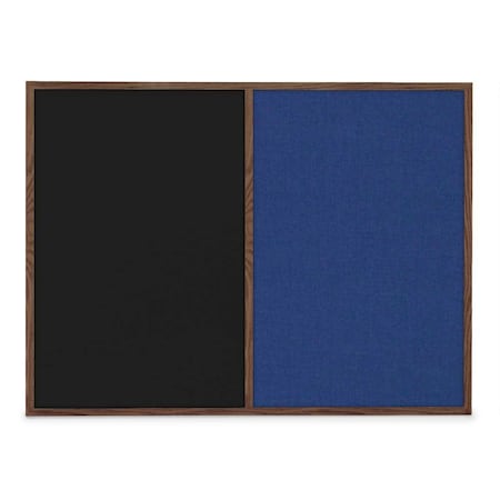 United Visual Products Slim Style Indoor Enclosed Radius Corkbo UVRDS48SB-BRONZE-CLOUD